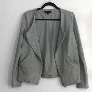 Gray Moto Jacket
